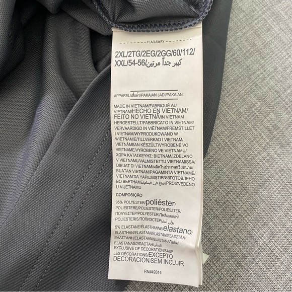 Under Armour ACC Mens 2XL Gray HeatGear Loose Performance Golf UPF 50 Polo New - Picture 7 of 9